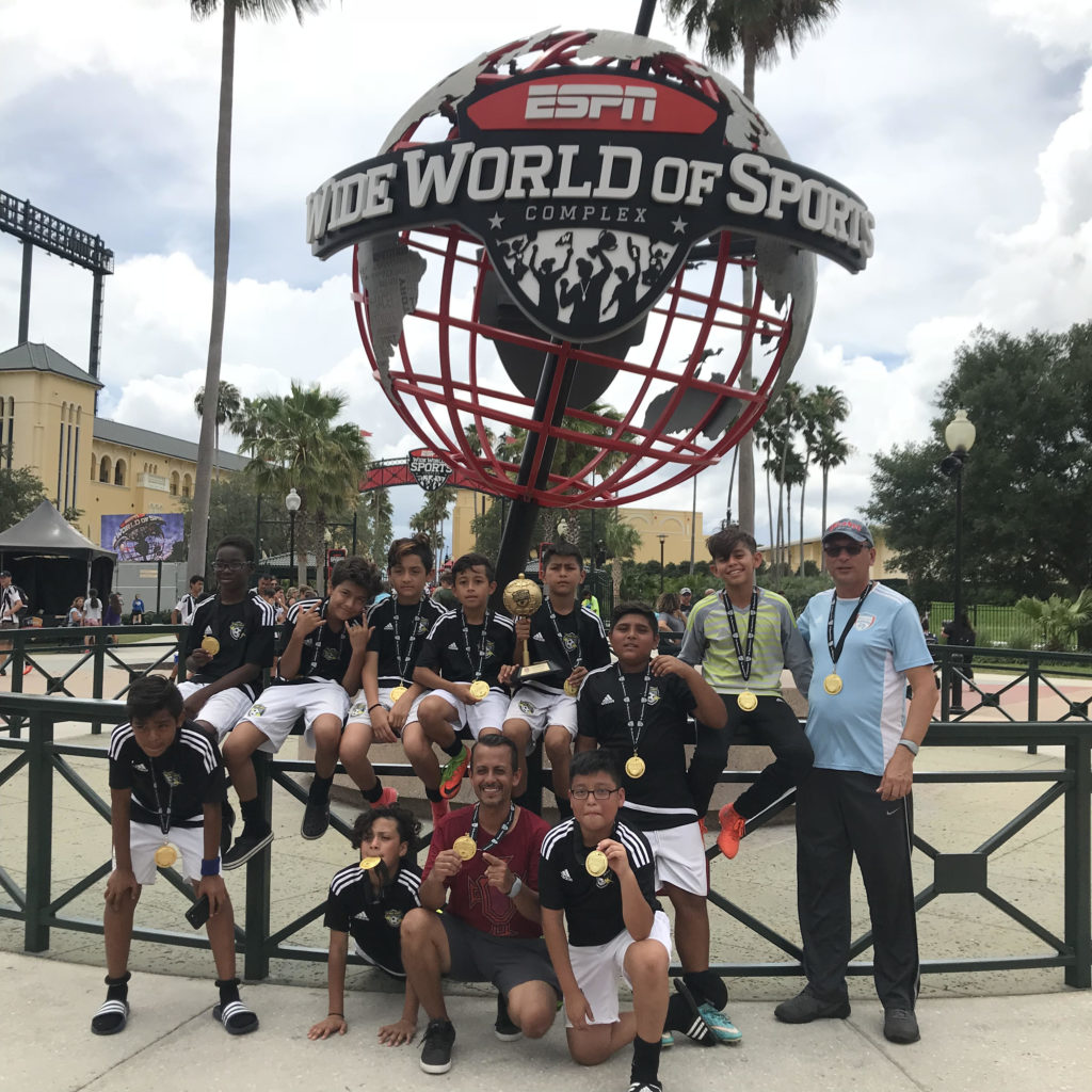 U12 Disney Memorial Day Soccer Tournament Champs 2018 Southern